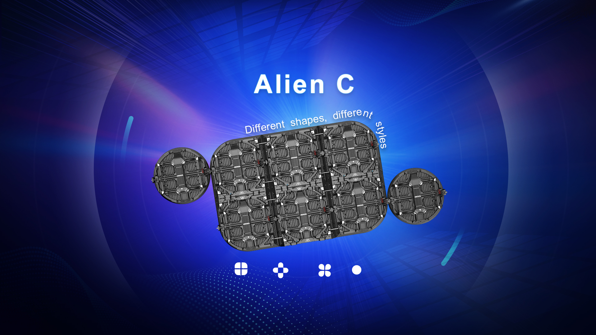 Creative LED Display - Alien C