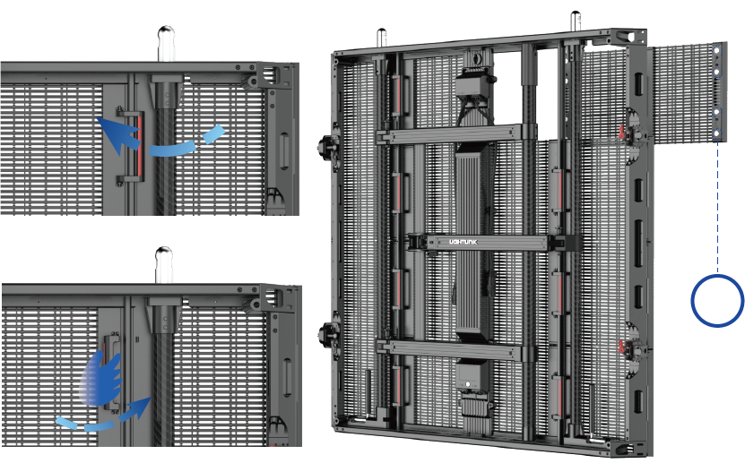 Hollow or Solid LED Modules Available