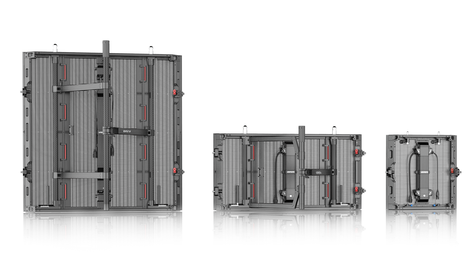 Lightlink Black Panther Transparent LED Rental Touring Dolly for Concerts & Events