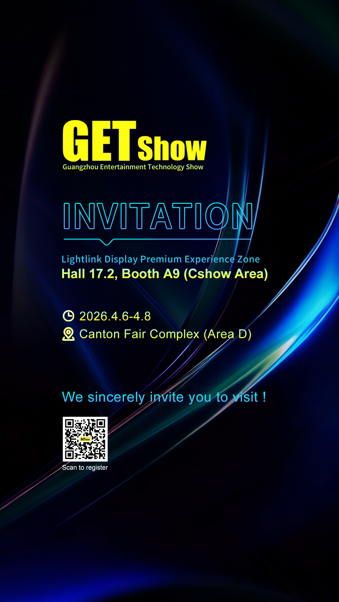 Lightlink Display 2026 GETshow